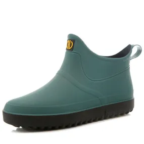 Cuzcare Winter Rain Ankle Boots For Men Slip-on Nonskid Orthopedic Shoes