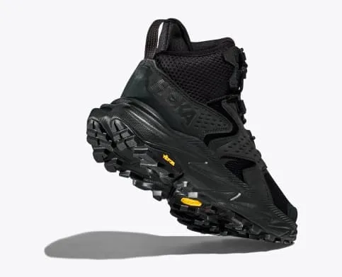 Hoka Men's Anacapa 2 Mid Gore-Tex® Hiking Boots- Black