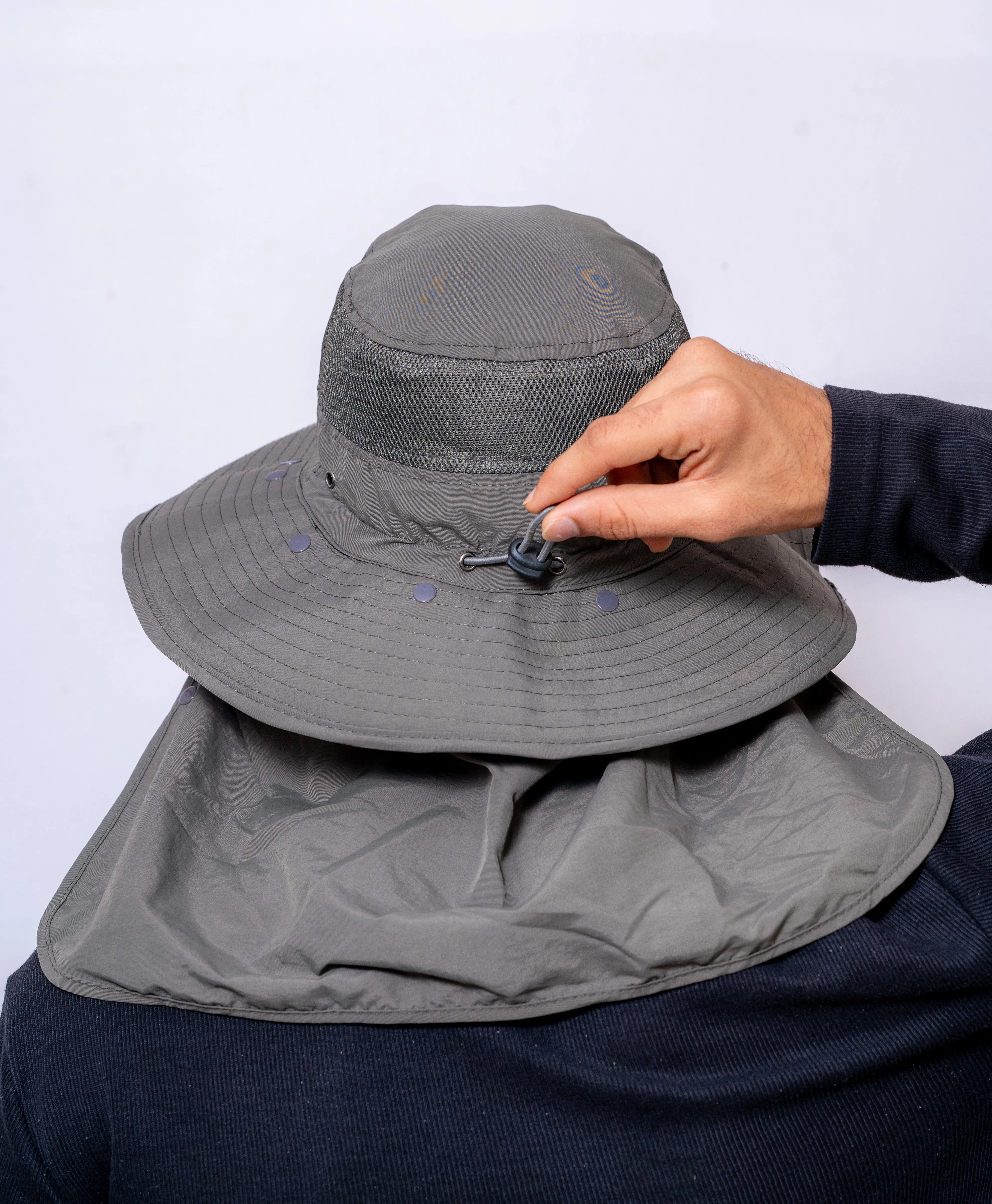 JAG Peakfinder Travel & Trekking Hat | UV Protected | Convertible Neck & Face Cover | Convertible Hat