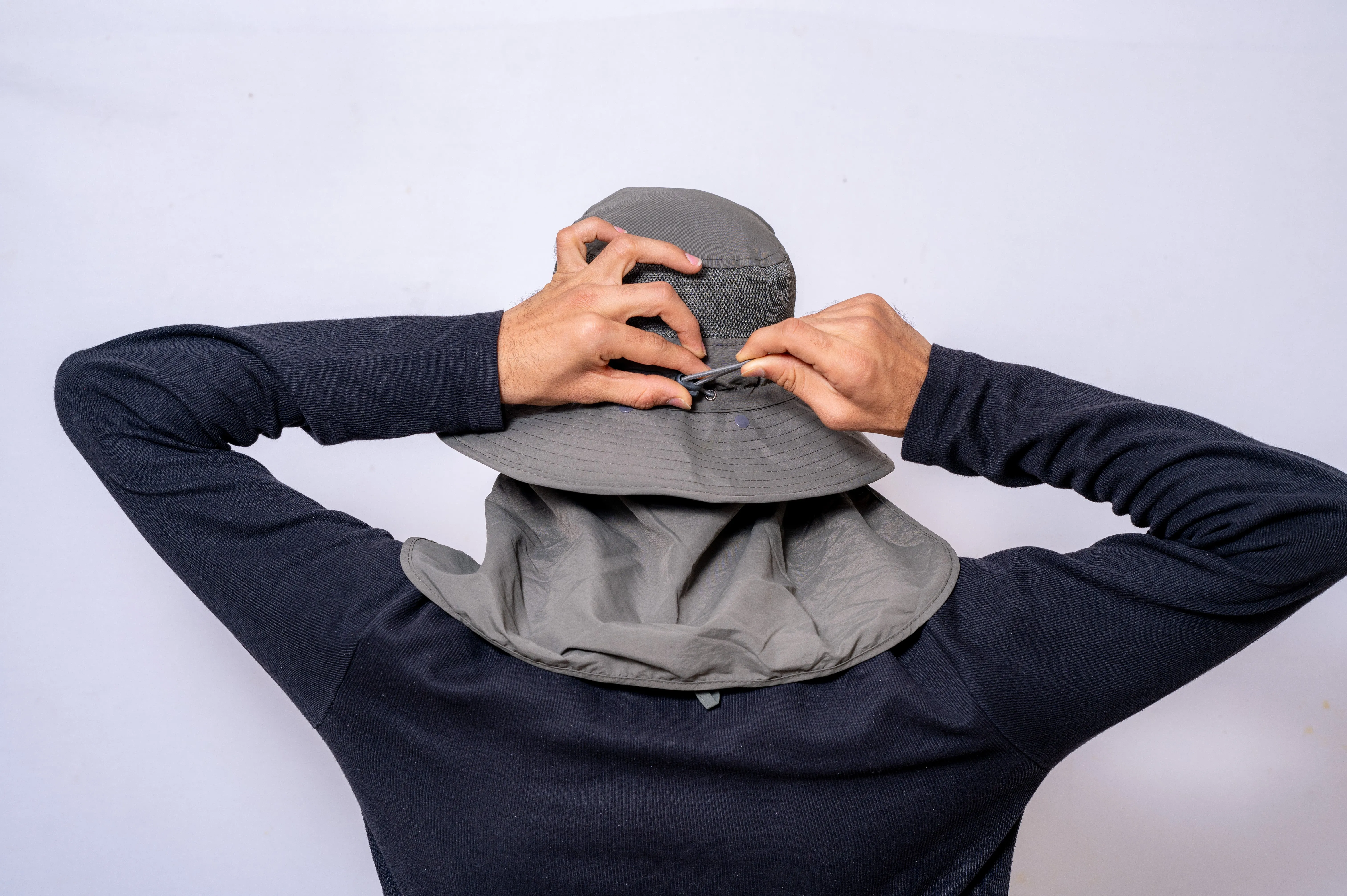 JAG Peakfinder Travel & Trekking Hat | UV Protected | Convertible Neck & Face Cover | Convertible Hat