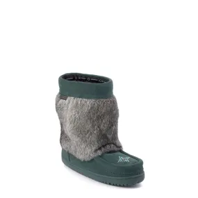 MANITOBAH MUKLUKS WOMEN'S WATERPROOF HALF SUEDE MUKLUK BOOT-SAGE