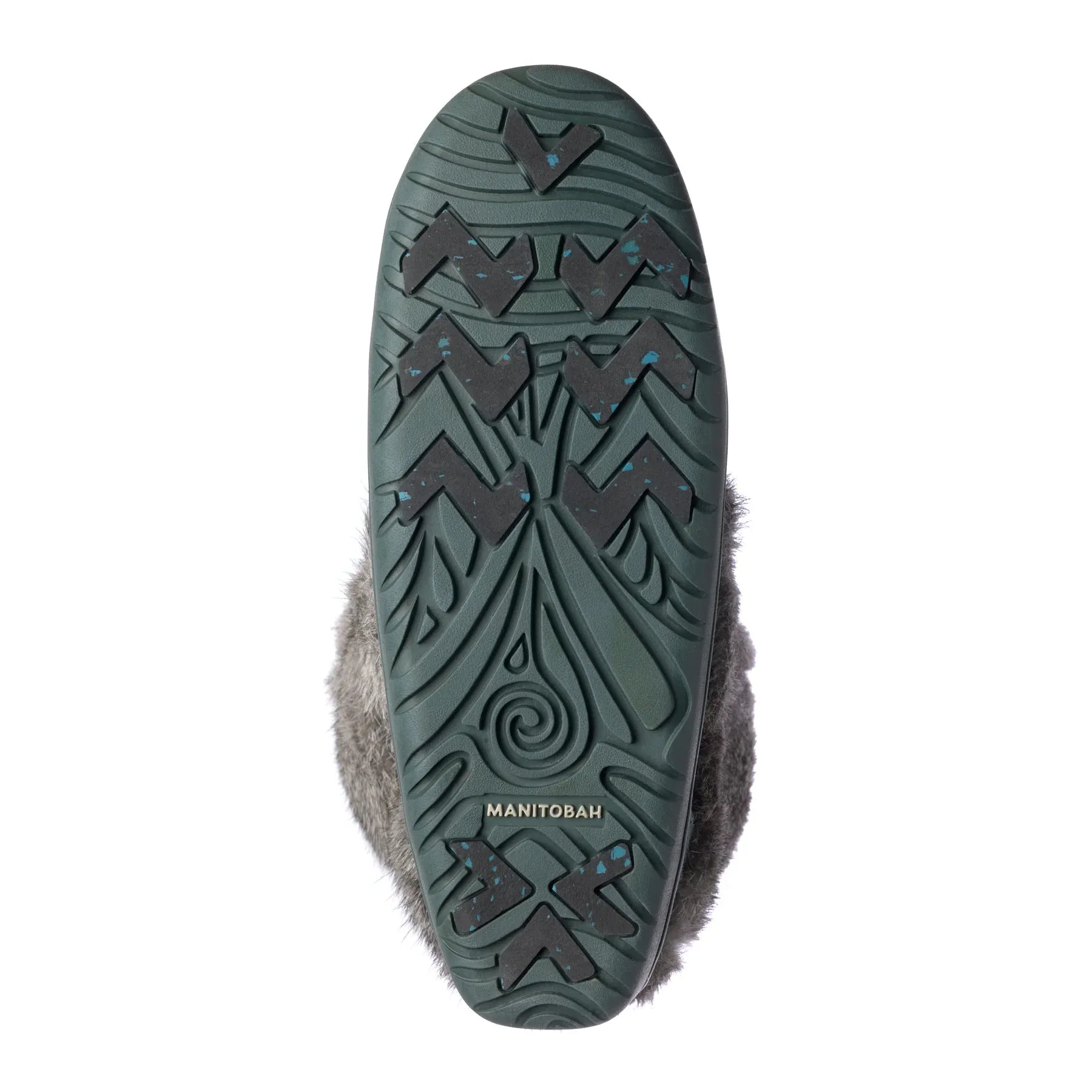 MANITOBAH MUKLUKS WOMEN'S WATERPROOF HALF SUEDE MUKLUK BOOT-SAGE