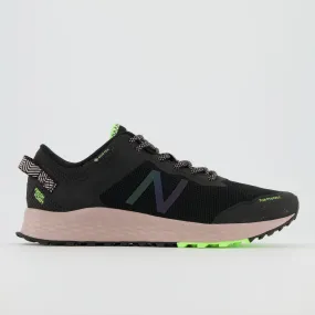 New Balance Womens Arishi Trail Gore-Tex® Running Shoes- Black/Lime Glo