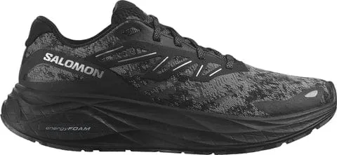 Salomon Men's Aero Glide 2 Running Shoes- Black/ Ghost Gray