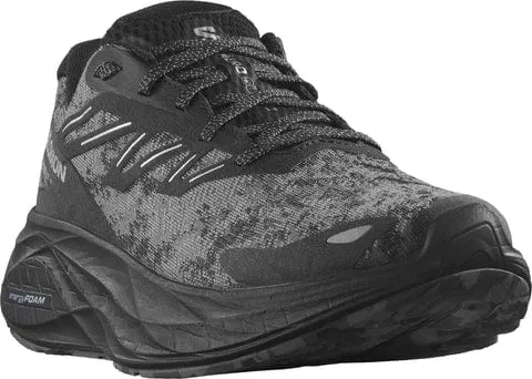 Salomon Men's Aero Glide 2 Running Shoes- Black/ Ghost Gray