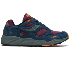 Saucony Grid Shadow 2 Shoes - Purple/Blue