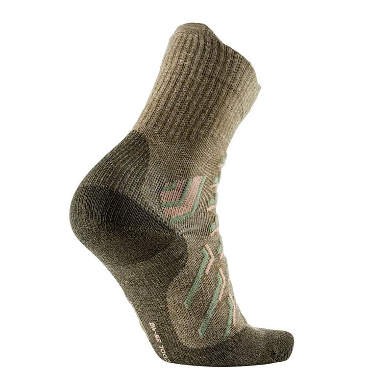 Trekking socks - Trekking Cool Crew women green/beige