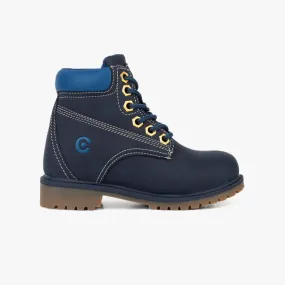 Unisex Navy Mountain Boots
