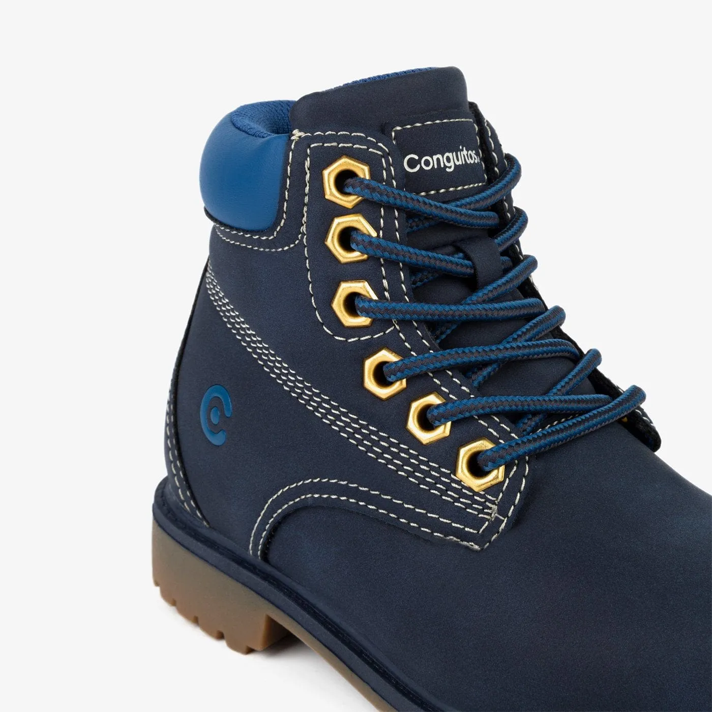 Unisex Navy Mountain Boots