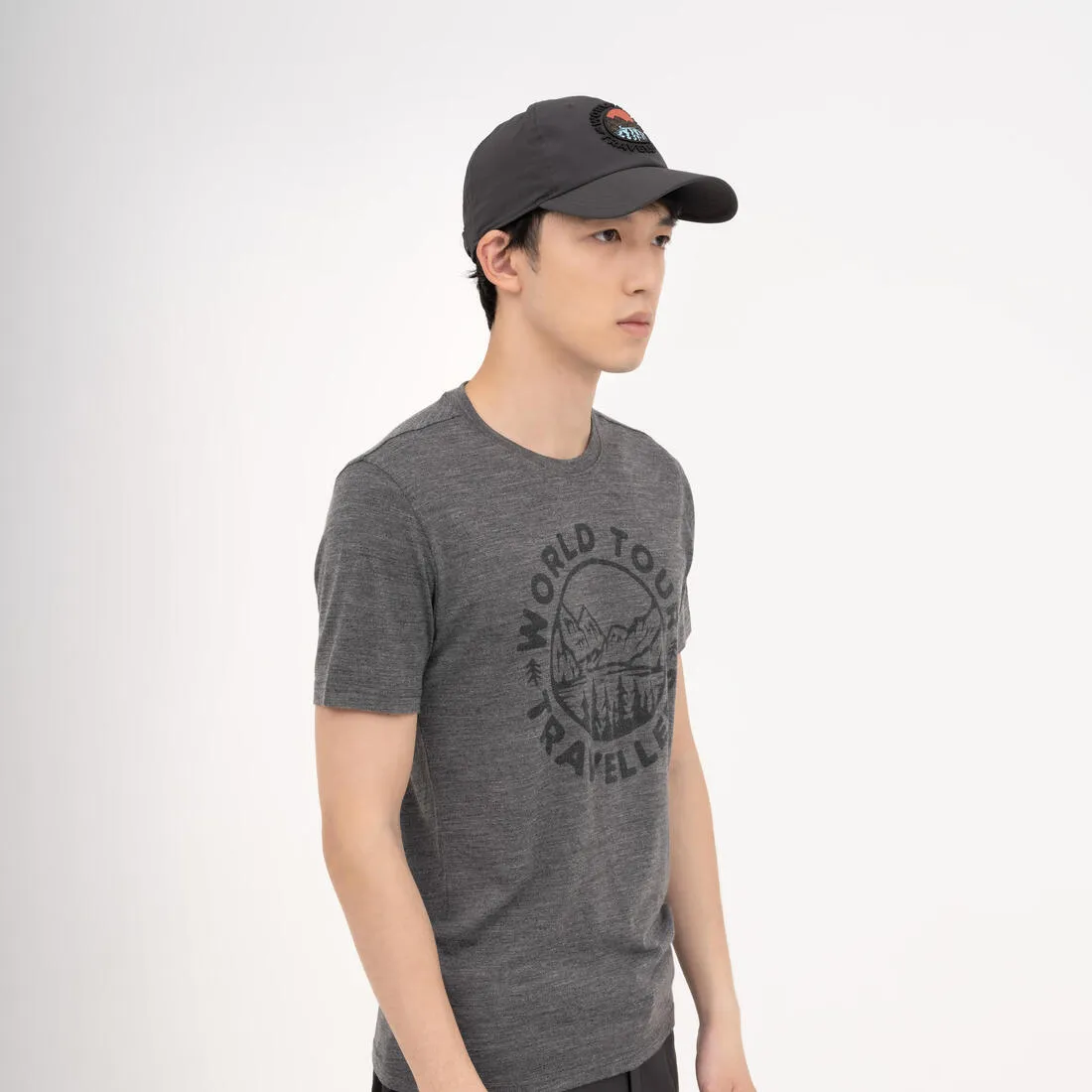 Ventilated Cap - Travel 500 Carbon Grey