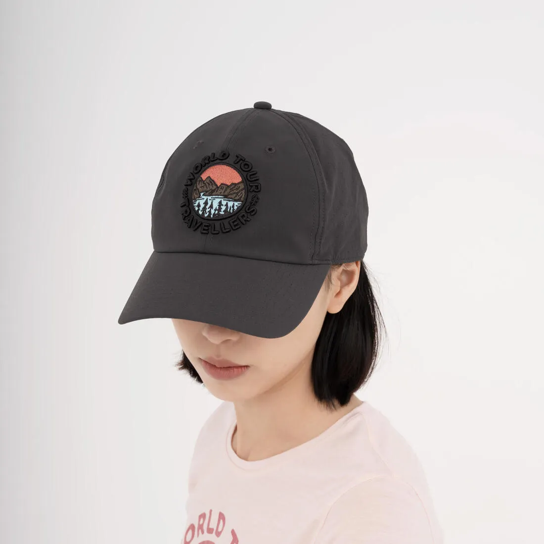 Ventilated Cap - Travel 500 Carbon Grey