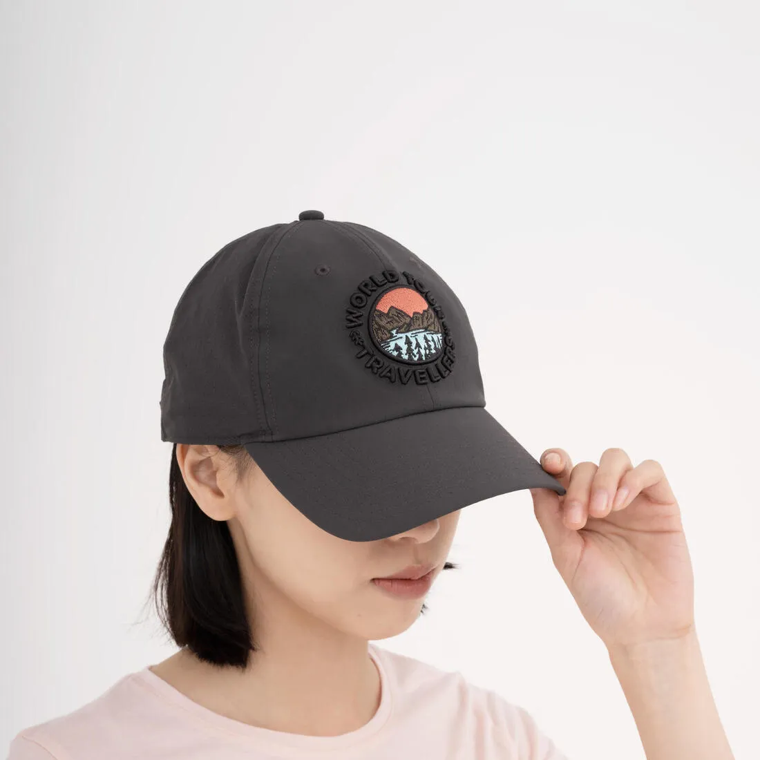 Ventilated Cap - Travel 500 Carbon Grey